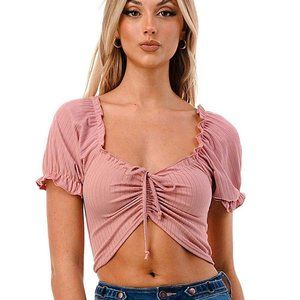 Jr Ladies Crop Top